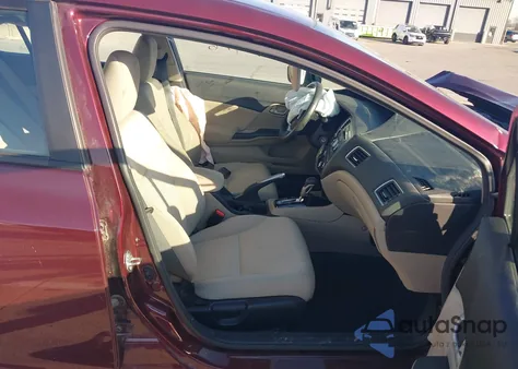 2014 Honda Civic Lx z USA, uszkodzony, nr VIN 19XFB2F55EE013845